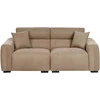 Beliani 3 vietų sofa FAUSKAN šviesiai ruda