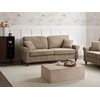 Beliani 3 vietų sofa „GINNERUP“, ruda