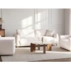 Beliani 3 vietų sofa JUBEK, balta