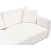 Beliani 3 vietų sofa JUBEK, balta