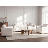 Beliani 3 vietų sofa JUBEK, balta