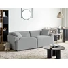 Beliani 3 vietų sofa KORIO Pilka