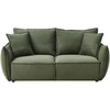 Beliani 3 vietų sofa KUNES žalia