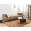 Beliani 3 vietų sofa-lova ASBY, šviesiai ruda