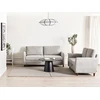 Beliani 3 vietų sofa MARE pilka