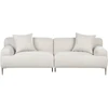 Beliani 3 vietų sofa MATILA, boucle audinys, balta