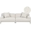 Beliani 3 vietų sofa MATILA, boucle audinys, balta