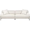 Beliani 3 vietų sofa MATILA šviesiai smėlio spalvos