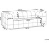 Beliani 3 vietų sofa MULLOLA šviesiai pilka