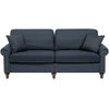 Beliani 3 vietų sofa OTRA tamsiai pilka