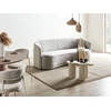 Beliani 3 vietų sofa ROSET pilka