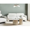 Beliani 3 vietų sofa SALAND balta