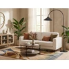 Beliani 3 vietų sofa SAVALEN Boucle balta