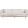 Beliani 3 vietų sofa SKAULE, smėlio spalvos