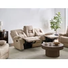 Beliani 3 vietų sofa su rankine relaksacijos funkcija BERGEN smėlio spalvos