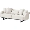 Beliani 3 vietų sofa SVANEK, balta