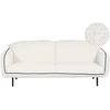 Beliani 3 vietų sofa TONSBERG Boucle, balta