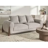 Beliani 3 vietų sofa VINLIDEN, smėlio ir rudos spalvos