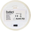 Beliani 6 LED žvakių rinkinys AMOREA 10/15 cm, kreminė balta