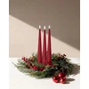 Beliani 6 LED žvakių rinkinys AURUM 28 cm, raudona