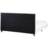Beliani ALBI „Boucle“ lova 160 x 200 cm, kreminė balta