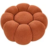 Beliani BEAUFORT pufas, „bouclé“, rudas