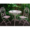 Beliani Bistro staliukas ALBINIA 70 cm, metalinis, rožinis