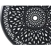Beliani Bistro staliukas ANCONA 90 cm Metalinis Juodas
