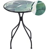 Beliani Bistro staliukas COZZANA 60 cm Metalinis Juodas