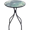 Beliani Bistro staliukas COZZANA 60 cm Metalinis Juodas