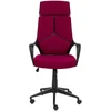 Beliani Biuro kėdė DELIGHT bordo spalvos