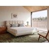Beliani Boucle lova SOULISSE 180 x 200 cm, smėlio spalvos