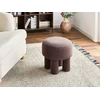 Beliani CANBY Boucle pufas, ruda