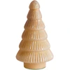 Beliani Dekoracinių figūrėlių rinkinys FLAREN Kalėdų eglutė 20/25 cm, smėlio spalvos
