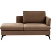 Beliani Dešininė gulto sofa SIEVOZ Ruda