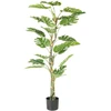 Beliani Dirbtinė monstera 155 cm žalia