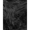 Beliani Dirbtinio kailio kilimas MAMUNGARI juodas 60 x 180 cm
