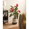Beliani Dirbtinis augalas ANTHURIUM 95 cm, žalias