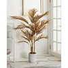 Beliani Dirbtinis augalas ARECA PALM 160 cm, auksinis