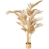 Beliani Dirbtinis augalas ARECA PALM 160 cm, auksinis