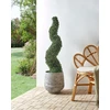 Beliani Dirbtinis augalas BOXWOOD SPIRAL TREE 120 cm žalias