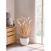 Beliani Dirbtinis augalas BRISTLEGRASS 120 cm oranžinis