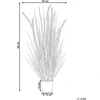 Beliani Dirbtinis augalas BRISTLEGRASS 90 cm žalias