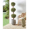 Beliani Dirbtinis augalas BUXUS BALL TREE 120 cm Žalias