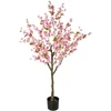 Beliani Dirbtinis augalas CHERRY TREE 152 cm rožinis