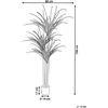 Beliani Dirbtinis augalas DRACAENA ANITA 198 cm žalias