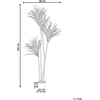 Beliani Dirbtinis augalas DRACAENA DRACO 165 cm Žalias