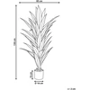 Beliani Dirbtinis augalas DRACAENA TREE 150 cm žalias