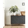 Beliani Dirbtinis augalas FERN LEAF PLANT 105 cm žalias