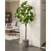 Beliani Dirbtinis augalas FICUS TREE 160 cm žalias